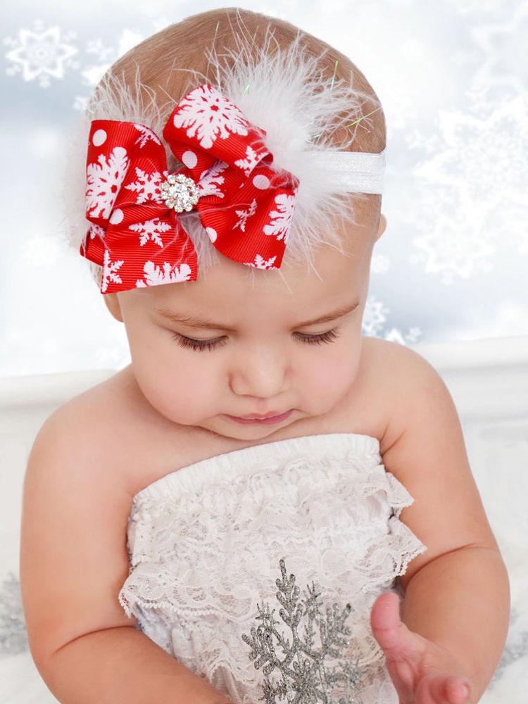 Baby Toddler Christmas Headband Xmas Party Hair Ornaments - dianjiang-