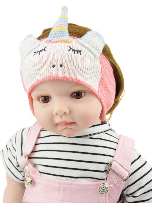 Adorable Cartoon Unicorn Knitted Headband Earflap - dianjiang-