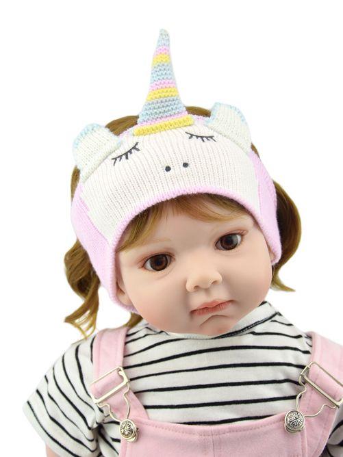 Adorable Cartoon Unicorn Knitted Headband Earflap - dianjiang-