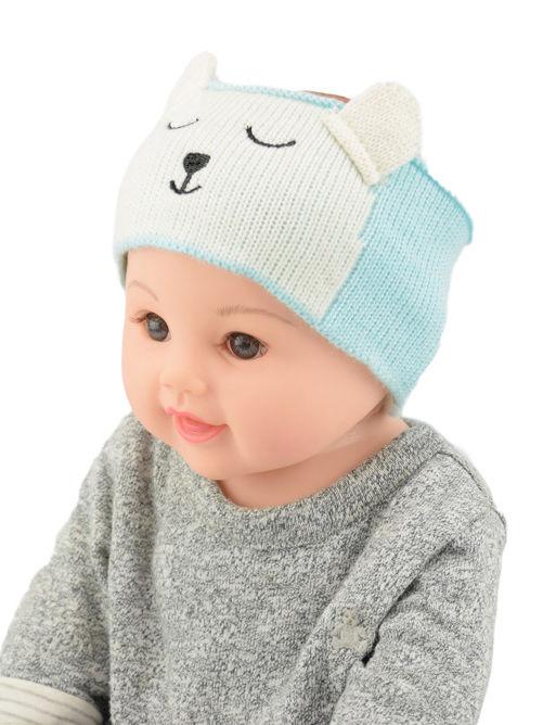 Adorable Cartoon Unicorn Knitted Headband Earflap - dianjiang-