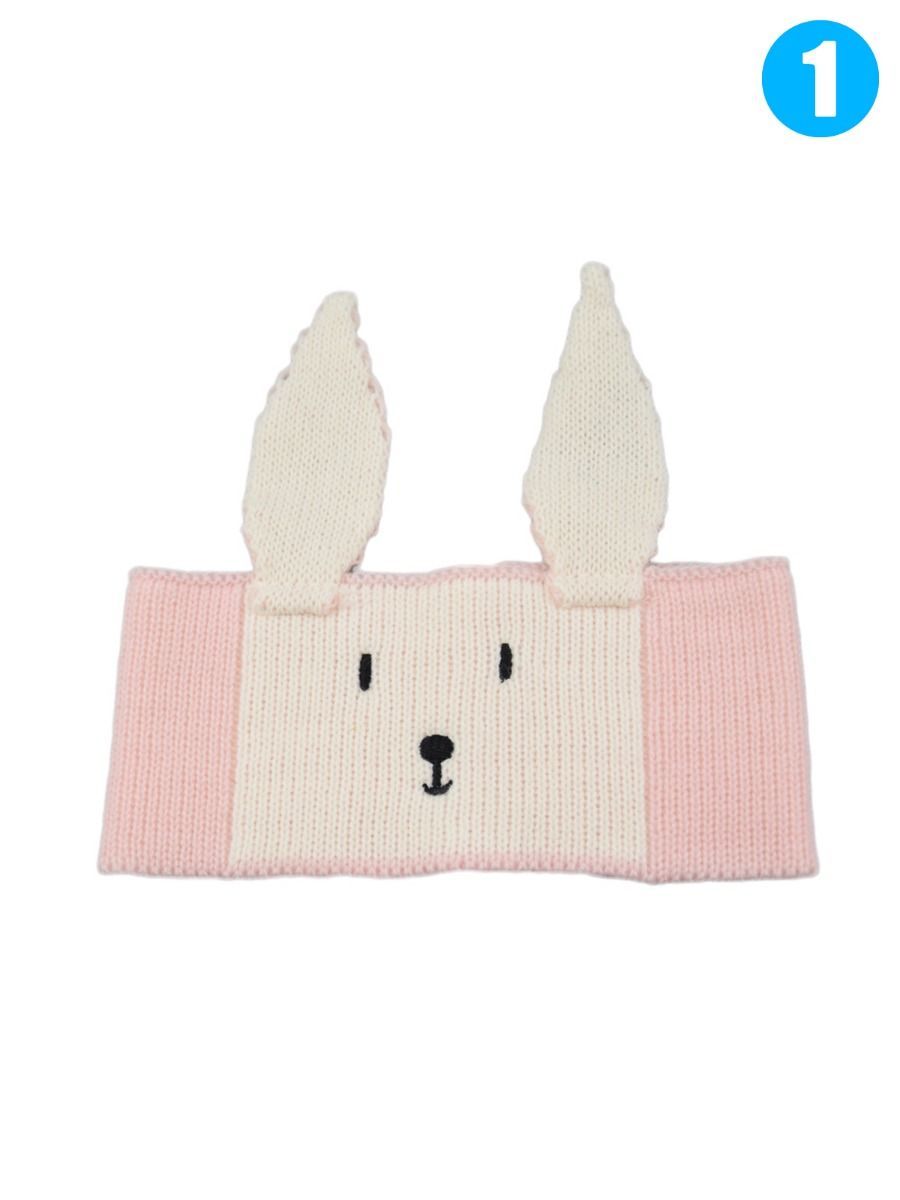 Cartoon Bunny Knitted Headband Earflap for Baby Boys Girls - dianjiang-