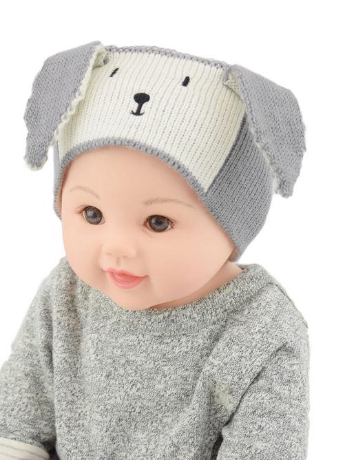 Cartoon Bunny Knitted Headband Earflap for Baby Boys Girls - dianjiang-