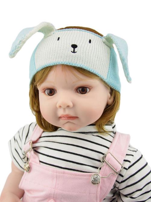 Cartoon Bunny Knitted Headband Earflap for Baby Boys Girls - dianjiang-