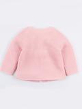 Solid Color Spanish Style Clothes Baby Girls Knitted Cardigan - dianjiang-