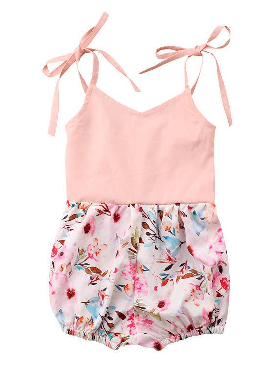 Braces Romper Jumpsuit Outfits for Summer Baby Girls - dianjiang-