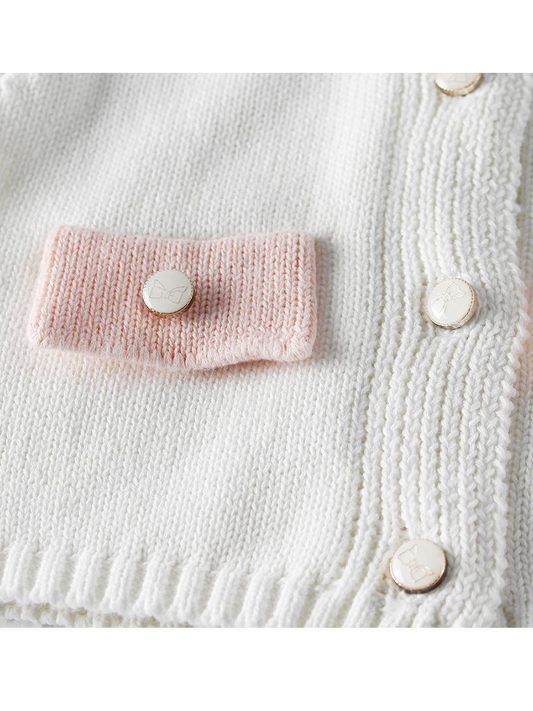 Spanish Style Baby Girl Knitted Cardigan for Spring - dianjiang-