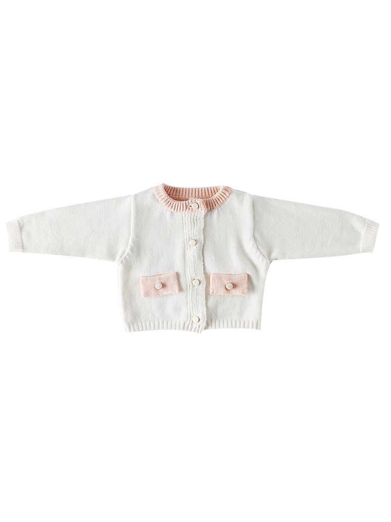 Spanish Style Baby Girl Knitted Cardigan for Spring - dianjiang-