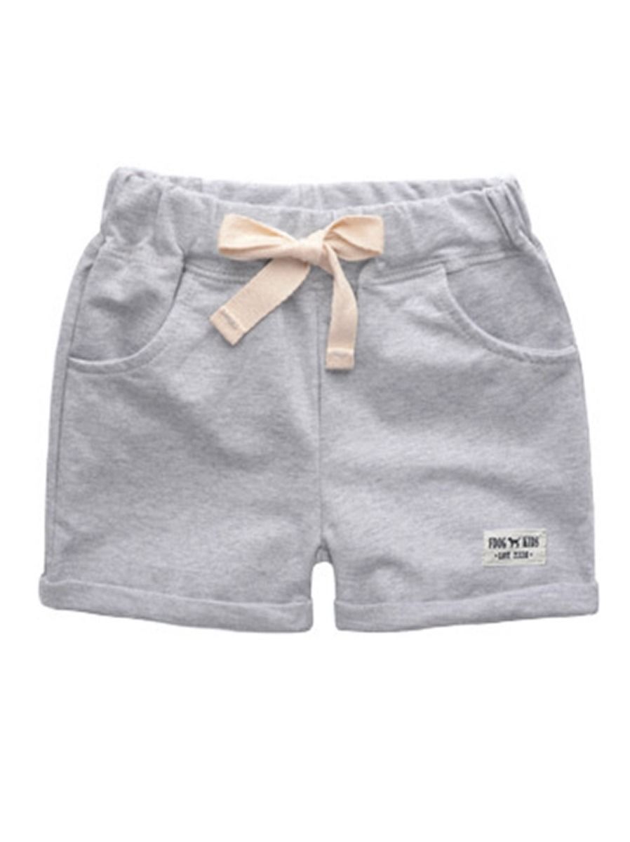 Little Boy Summer Solid Color Shorts - dianjiang-