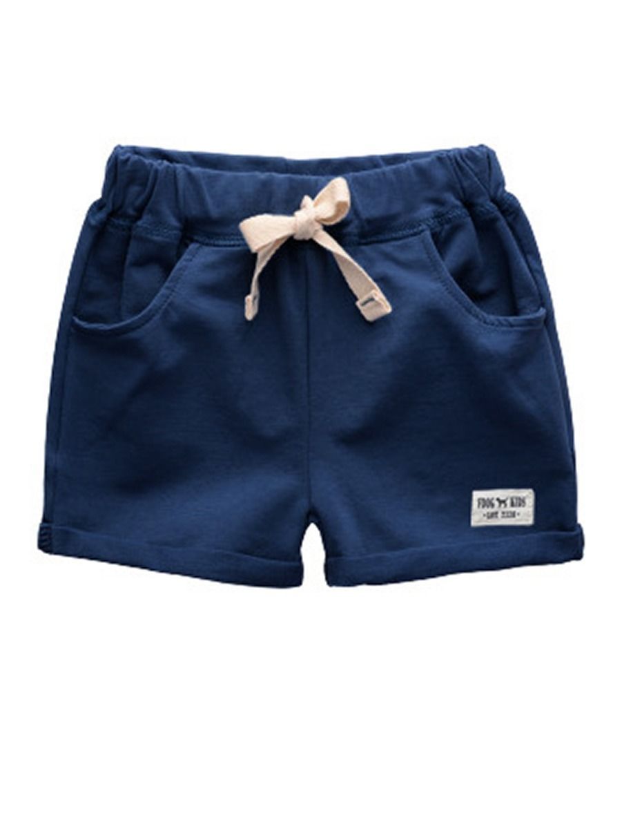 Little Boy Summer Solid Color Shorts - dianjiang-