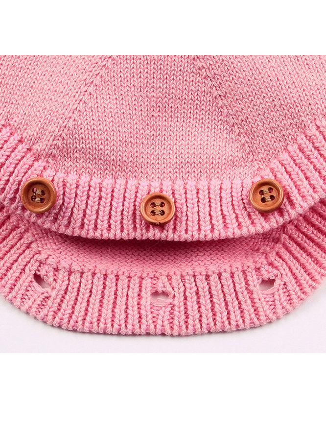 Spanish Style Solid Color Onesie Baby Crochet Bodysuit - dianjiang-