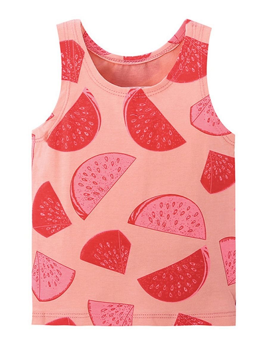 7 Kinds Unisex Baby Printed Tank Top Summer - dianjiang-