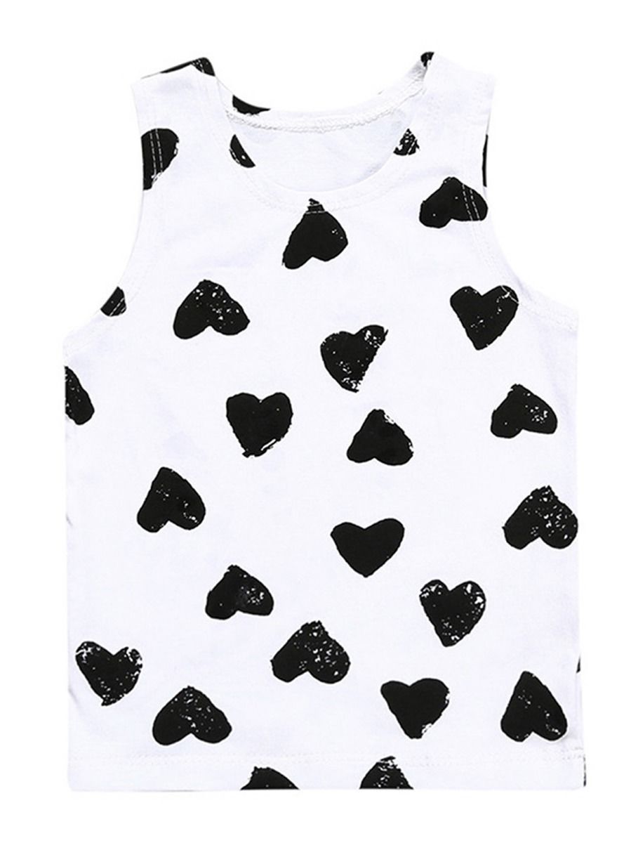 7 Kinds Unisex Baby Printed Tank Top Summer - dianjiang-