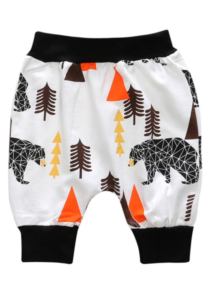 Little Baby Boy Printed Casual Harem Pants Summer - dianjiang-