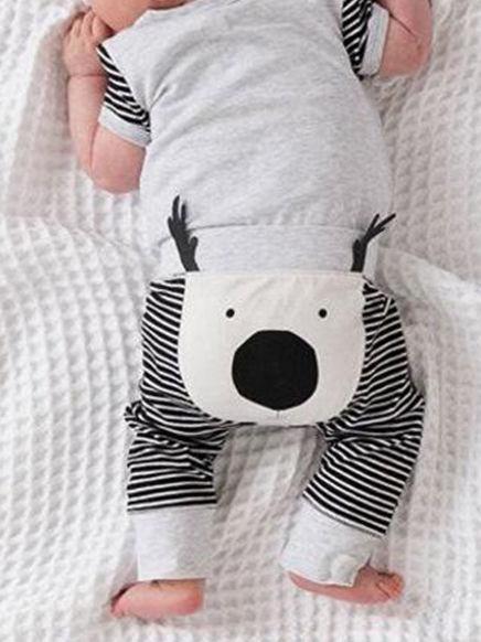 Adorable Animal Pattern Pants For Little Baby Boy Girl - dianjiang-