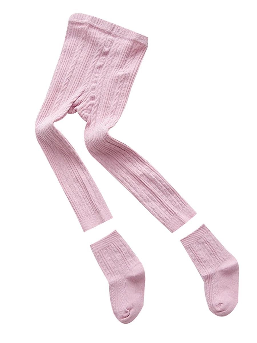 2-Piece Pantyhose Spring Autumn Pretty Solid Tights Children Split Type Stockings - dianjiang-