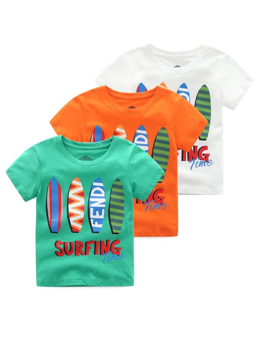 Surfing Time Toddler Little Boy T-shirt - dianjiang-