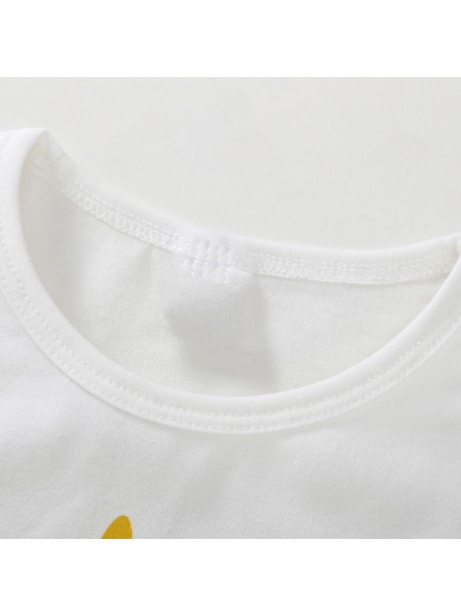 Unicorn Cotton T-shirt For Baby Toddler Girls - dianjiang-