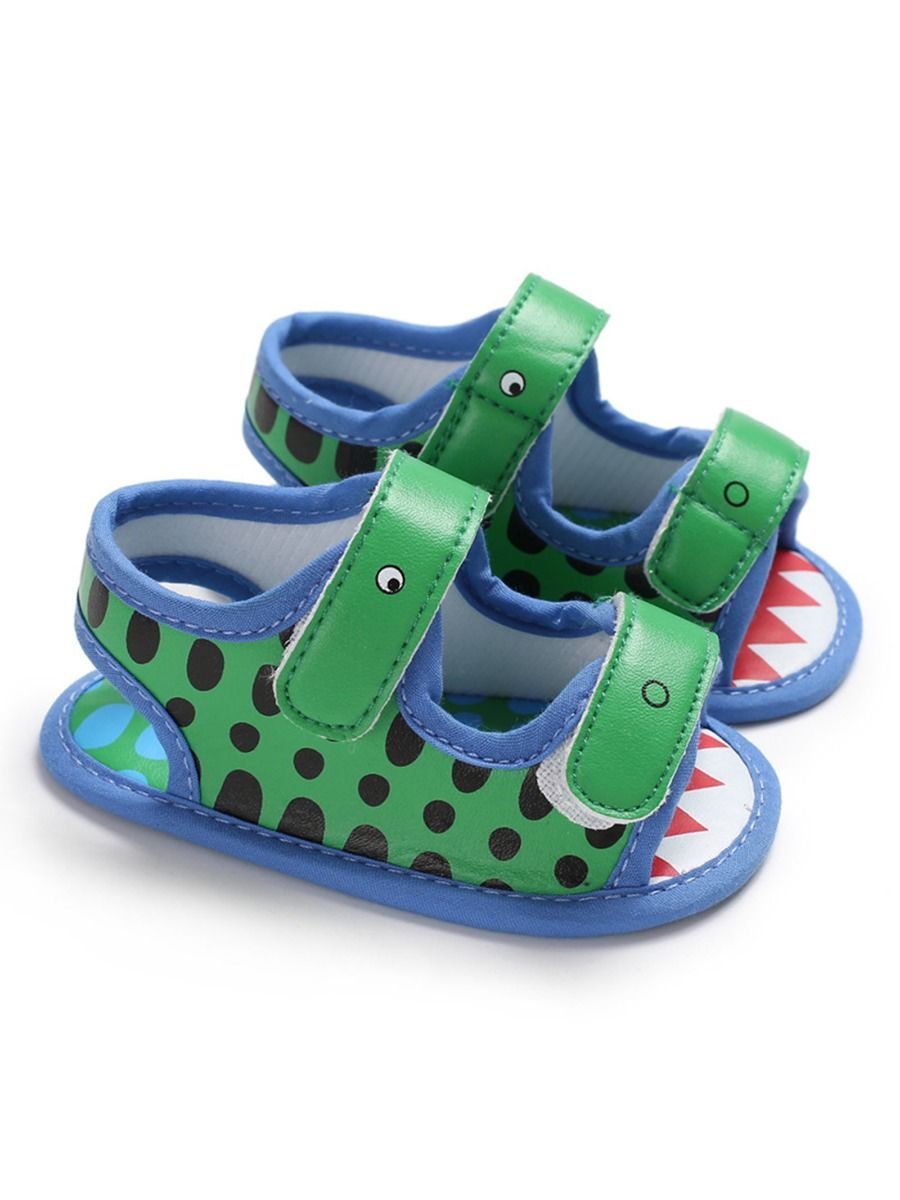 Cute Animal Style Shoes Velcro Baby Boy Sandal - dianjiang-