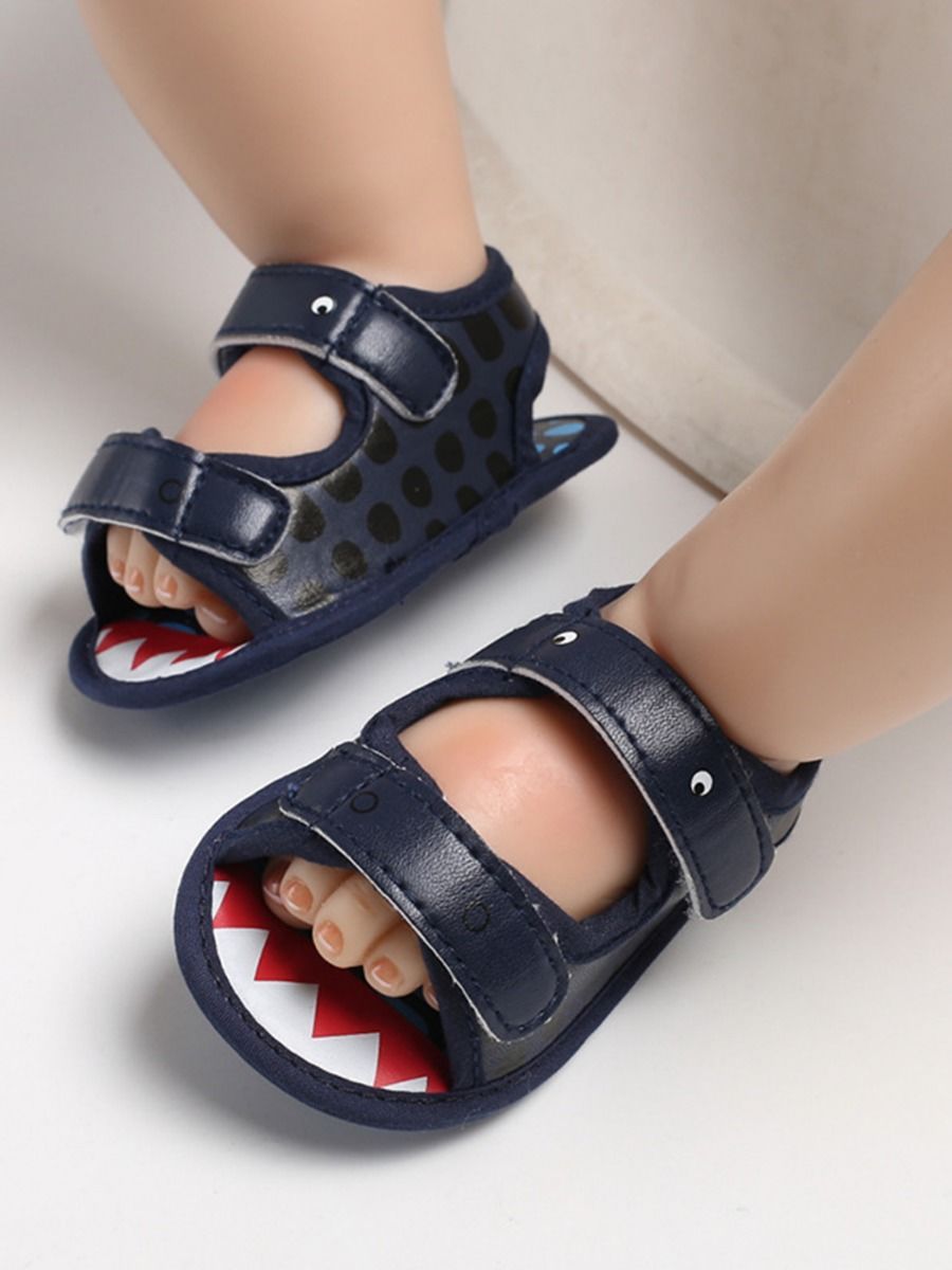 Cute Animal Style Shoes Velcro Baby Boy Sandal - dianjiang-