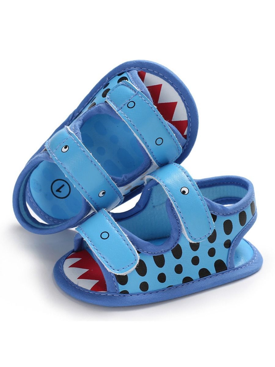 Cute Animal Style Shoes Velcro Baby Boy Sandal - dianjiang-