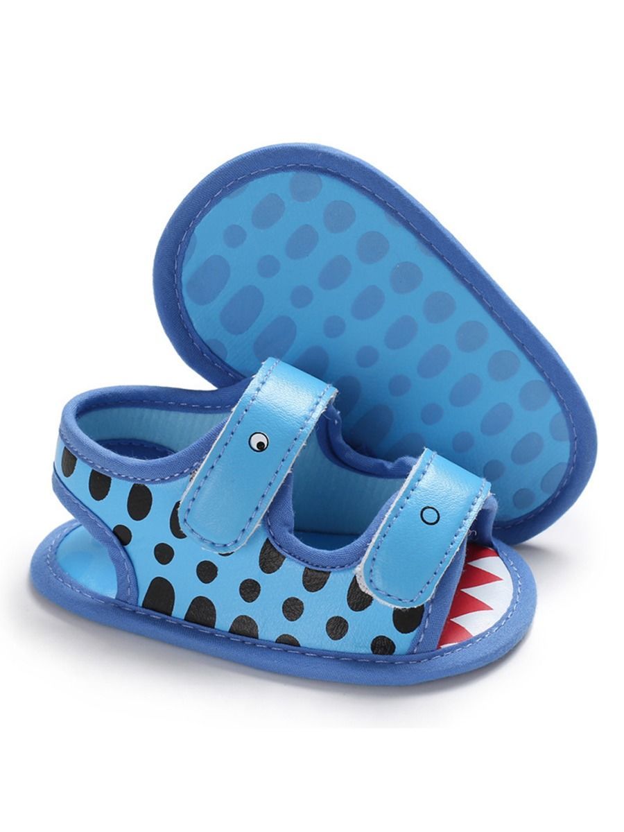 Cute Animal Style Shoes Velcro Baby Boy Sandal - dianjiang-