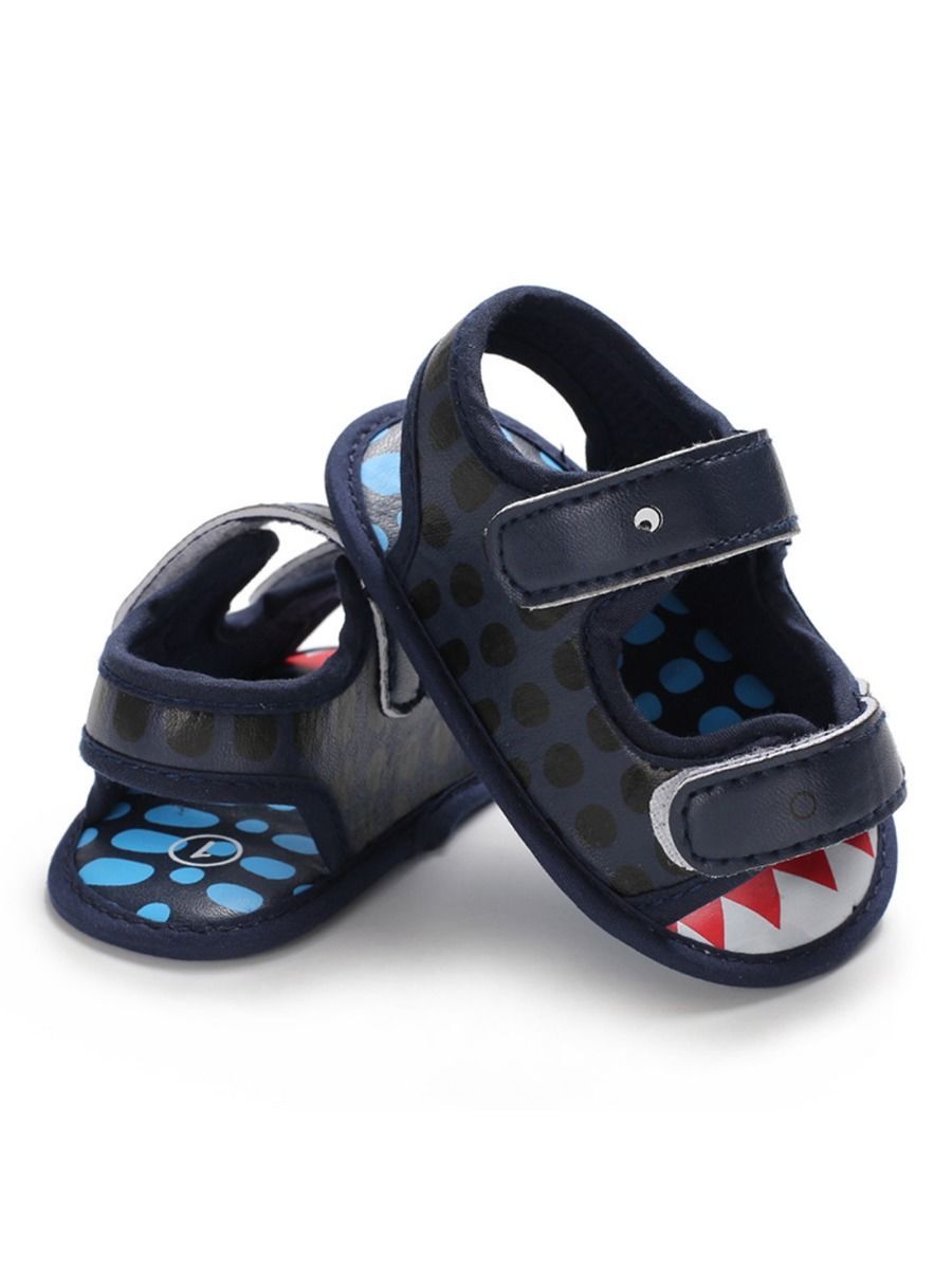 Cute Animal Style Shoes Velcro Baby Boy Sandal - dianjiang-