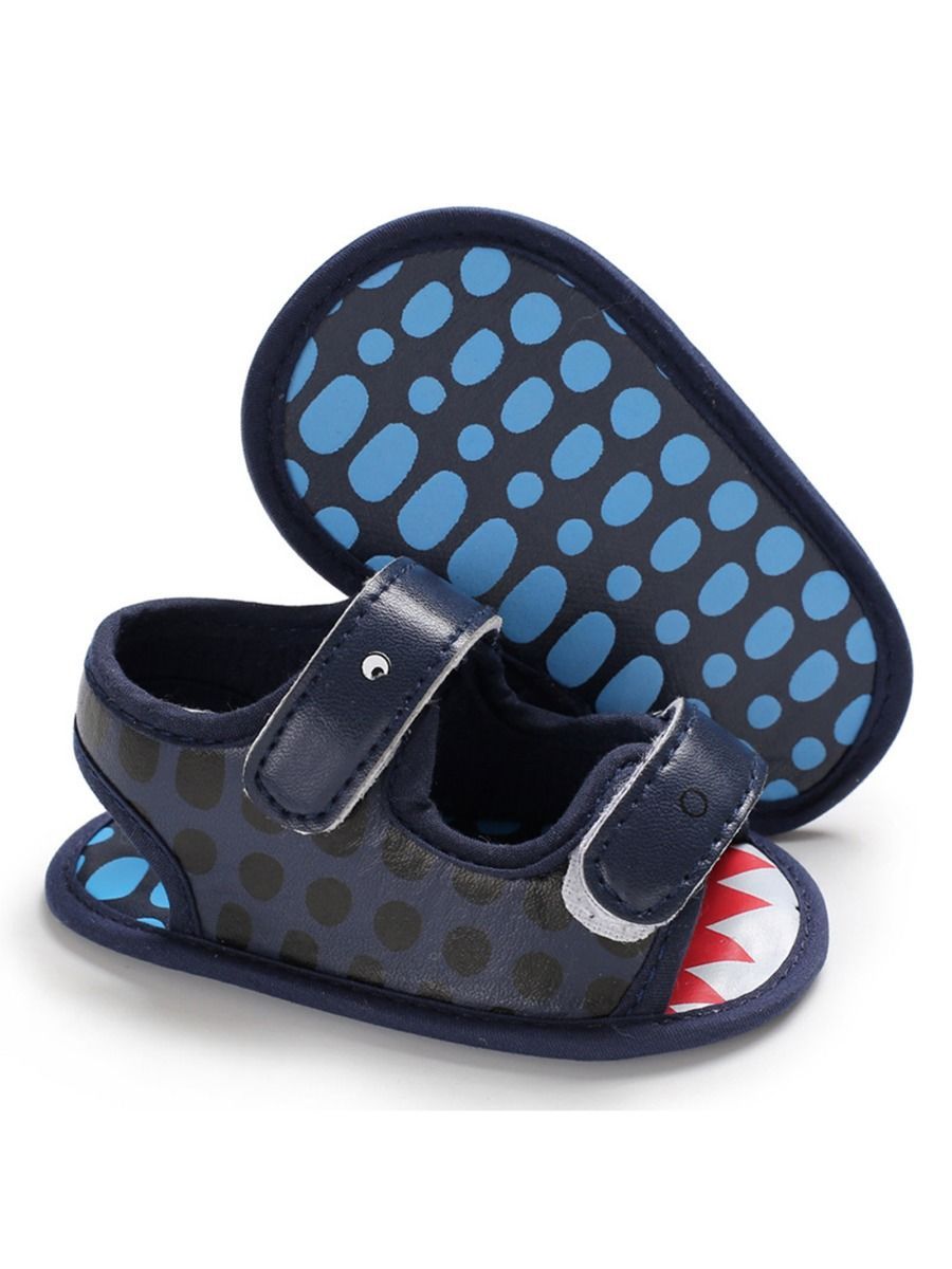 Cute Animal Style Shoes Velcro Baby Boy Sandal - dianjiang-