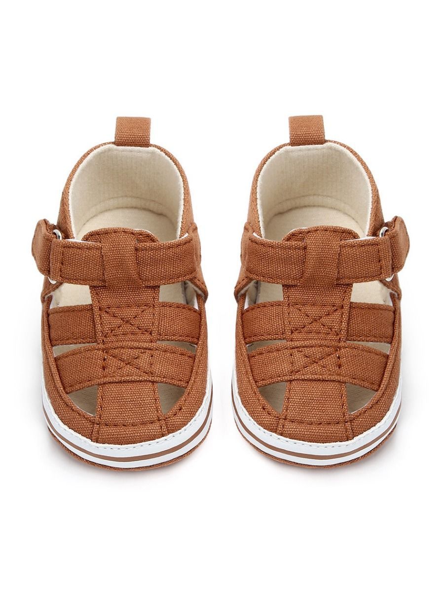 Solid Color Shoes First Start Crib Sandals - dianjiang-