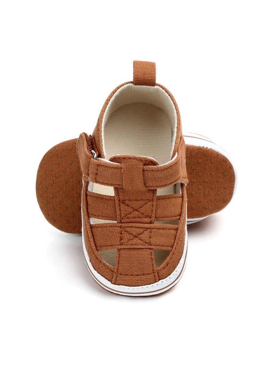 Solid Color Shoes First Start Crib Sandals - dianjiang-