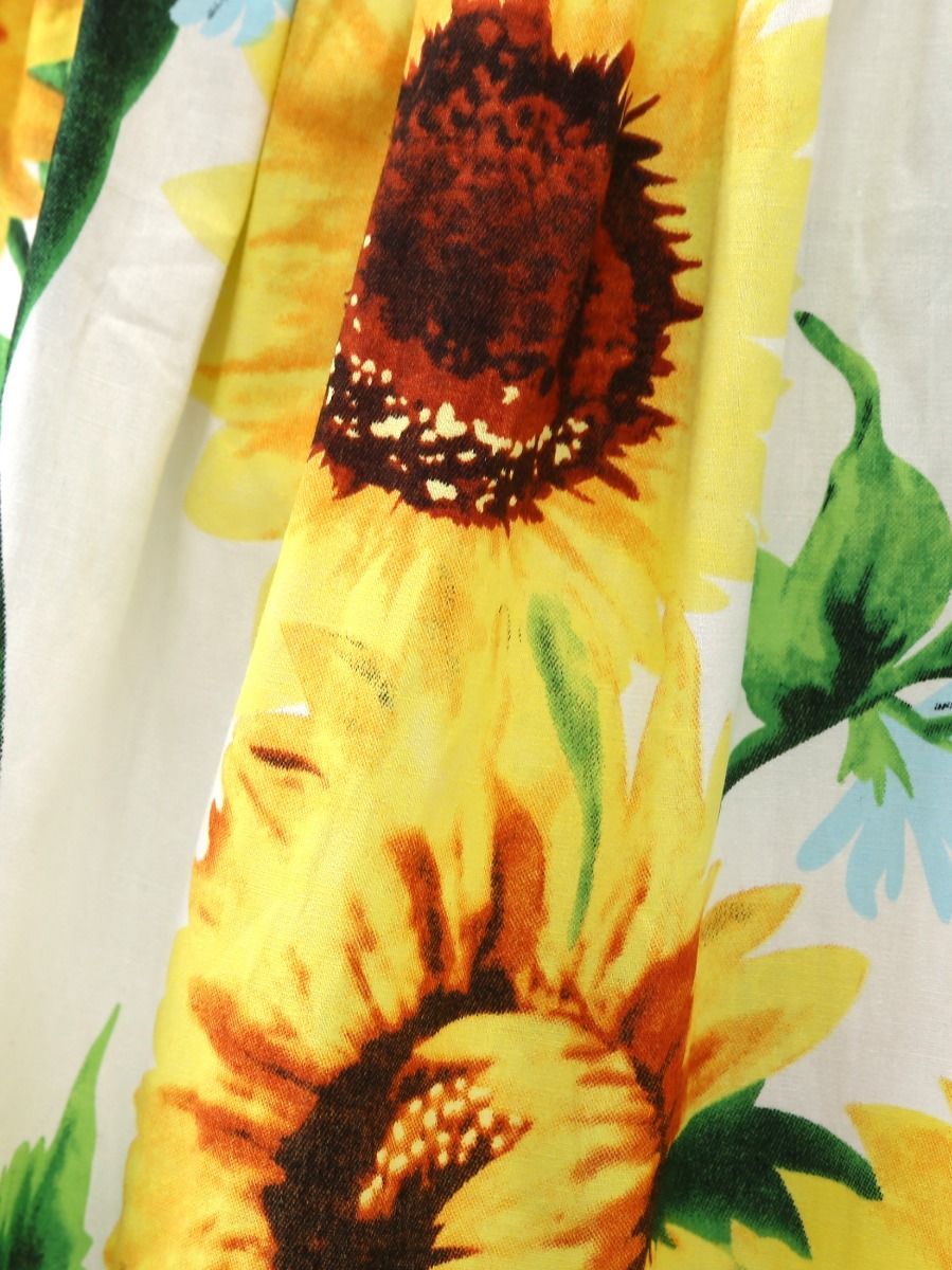 Baby Toddler Kids Sunflower Tie Sundress - dianjiang-