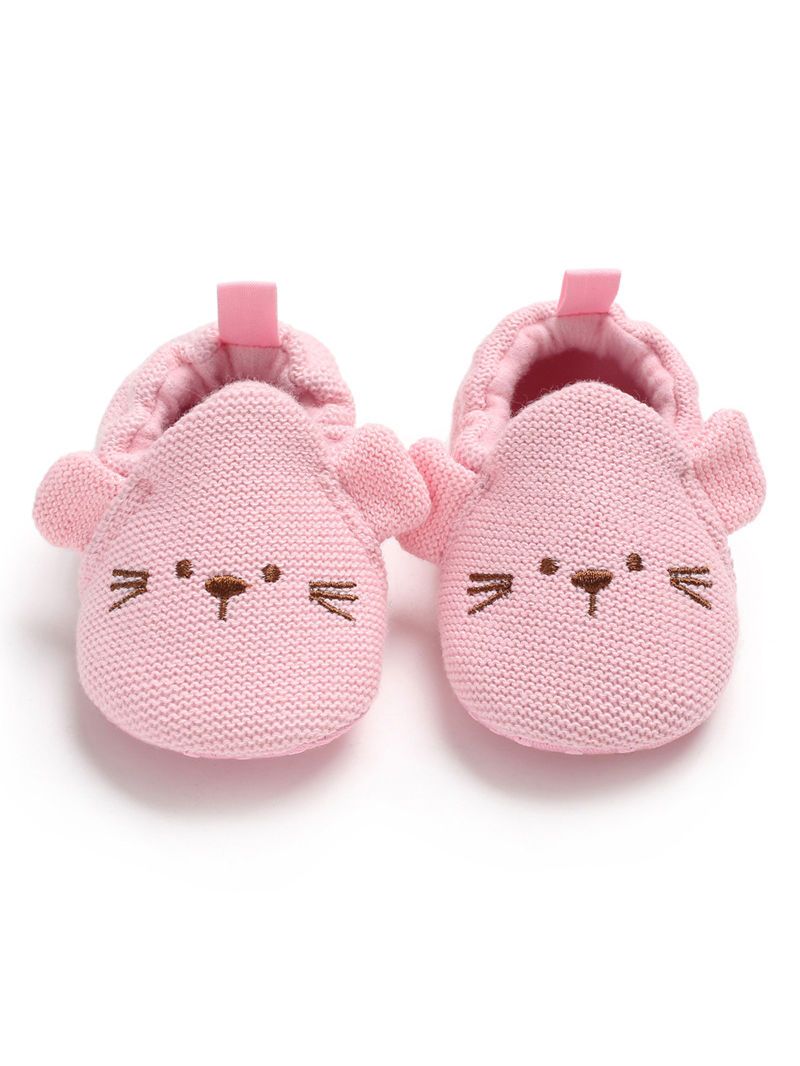 Cute Animal Style Knit Baby Shoes - dianjiang-