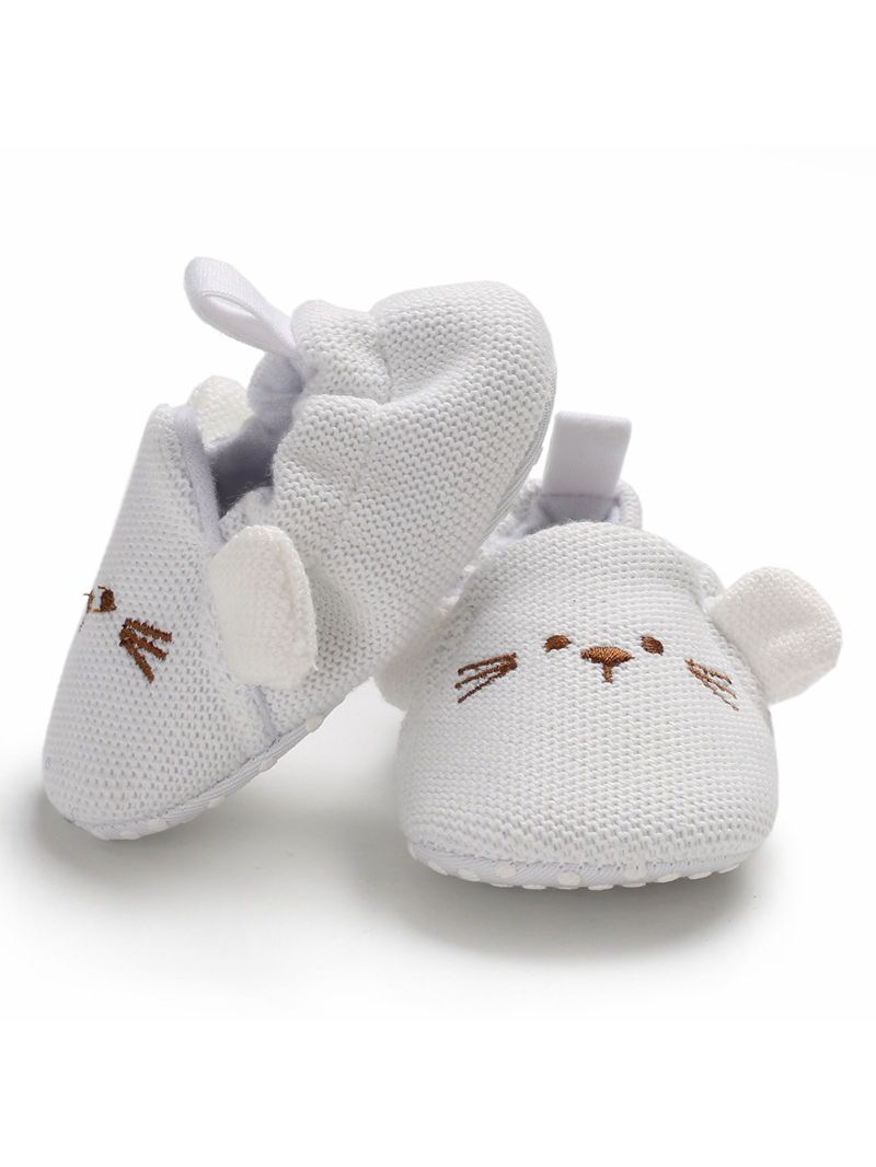 Cute Animal Style Knit Baby Shoes - dianjiang-