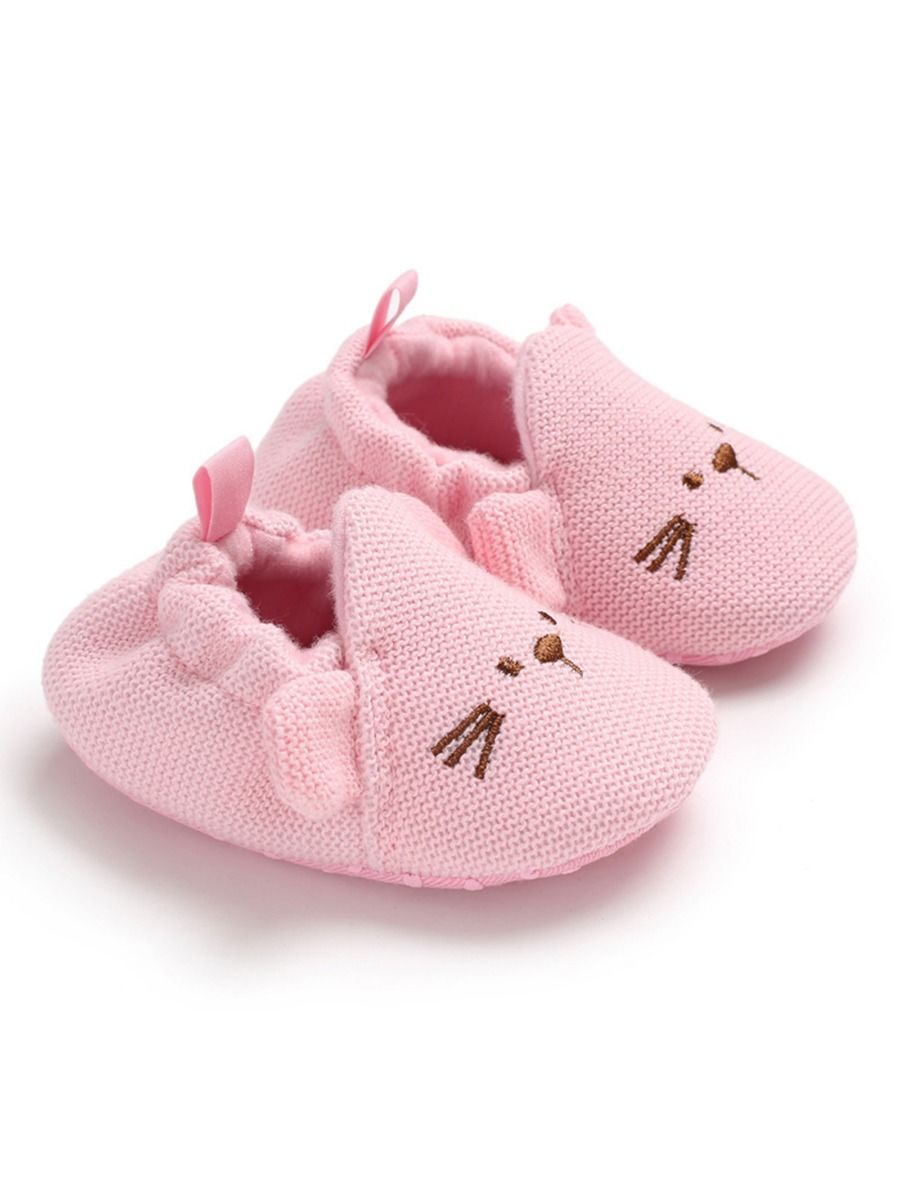 Cute Animal Style Knit Baby Shoes - dianjiang-