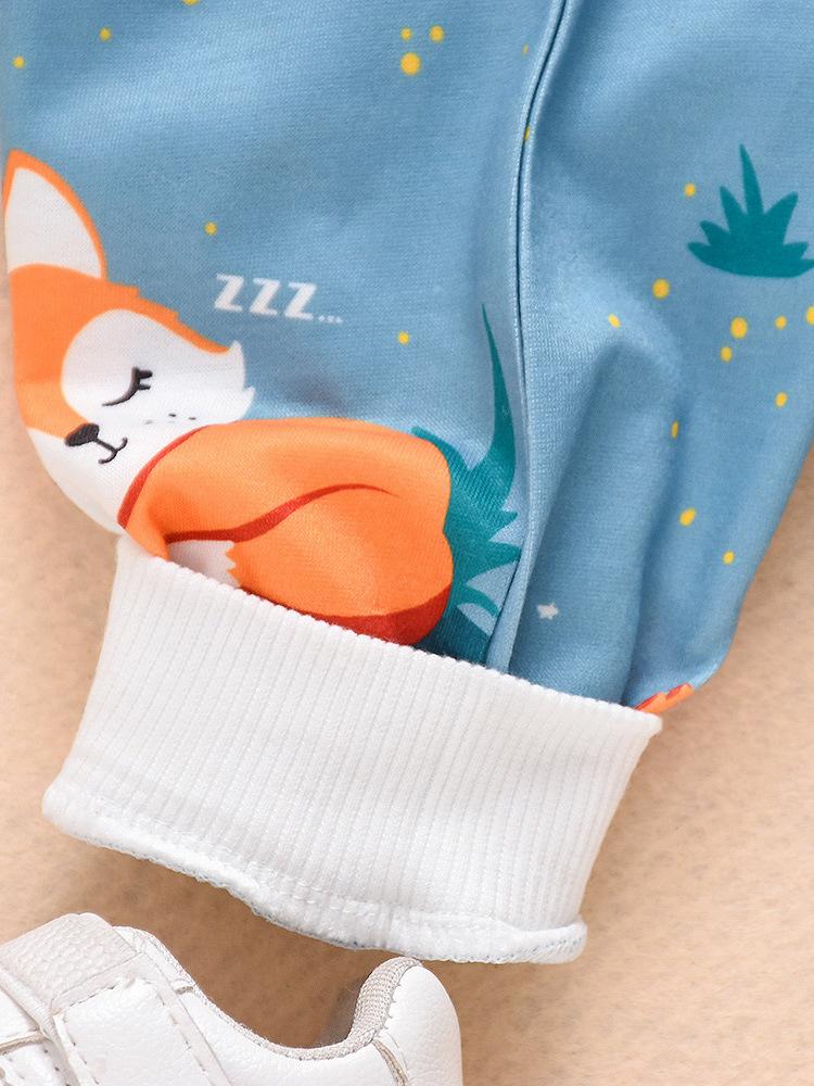 Adorable Baby Fox Hooded Jumpsuit - dianjiang-