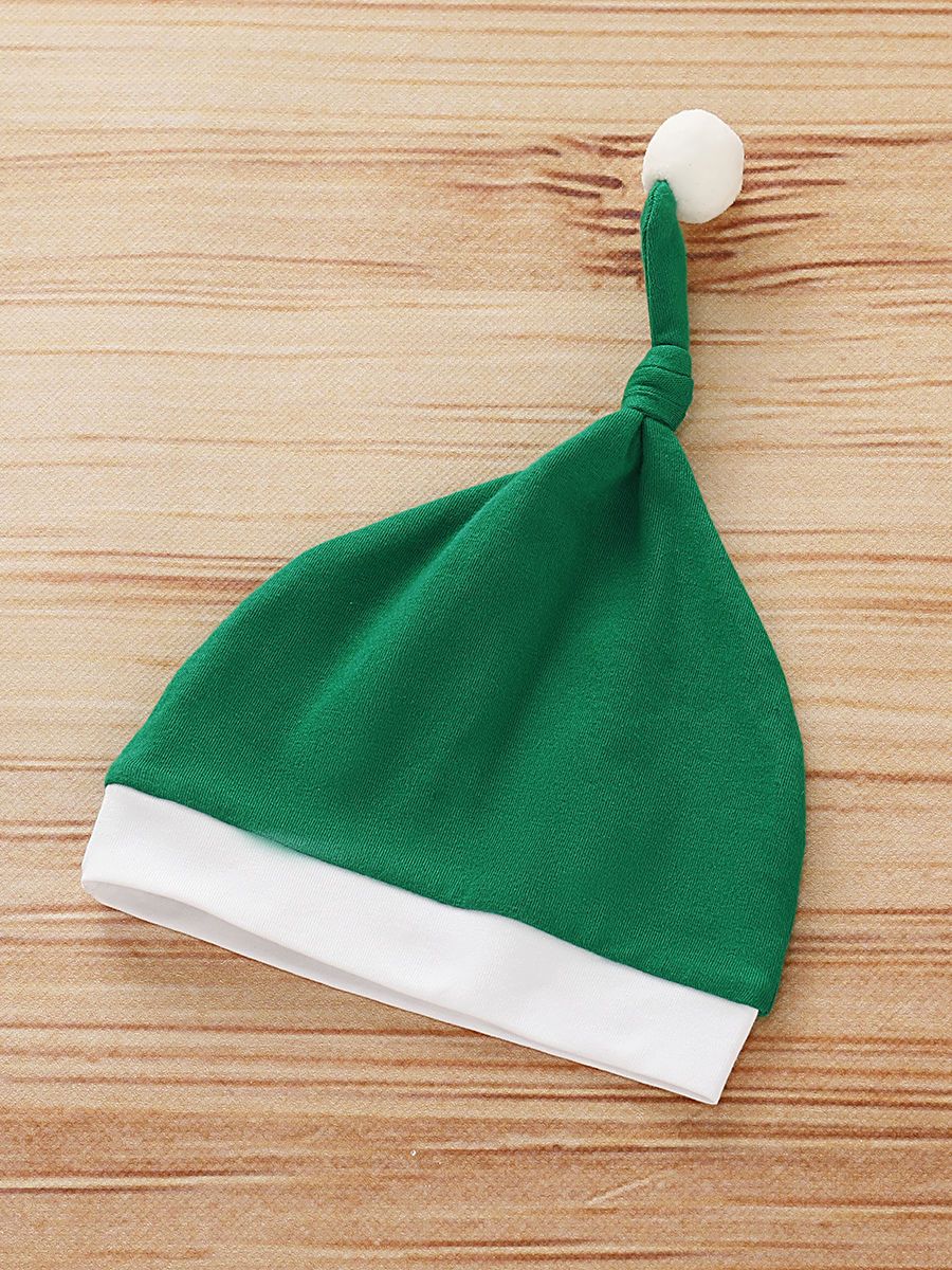2-Piece Baby Reindeer Long Sleeve Green 70CM Sleeping Bag & Hat - dianjiang-