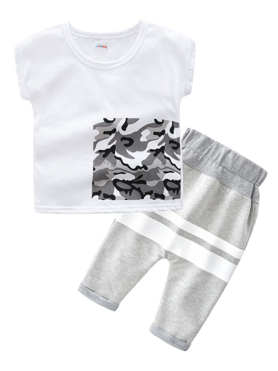 2-Piece Causal Clothes Outfits T-shirt+Pants For Baby Little Boy - dianjiang-