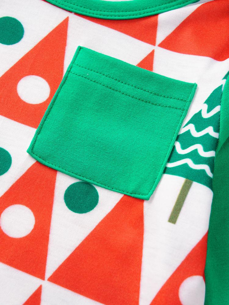 2-Piece Christmas Tree  Baby Coveralls Matching Hat - dianjiang-