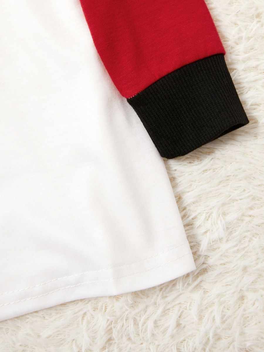 2-Piece Family Matching Christmas Hat Print Loungewear - dianjiang-