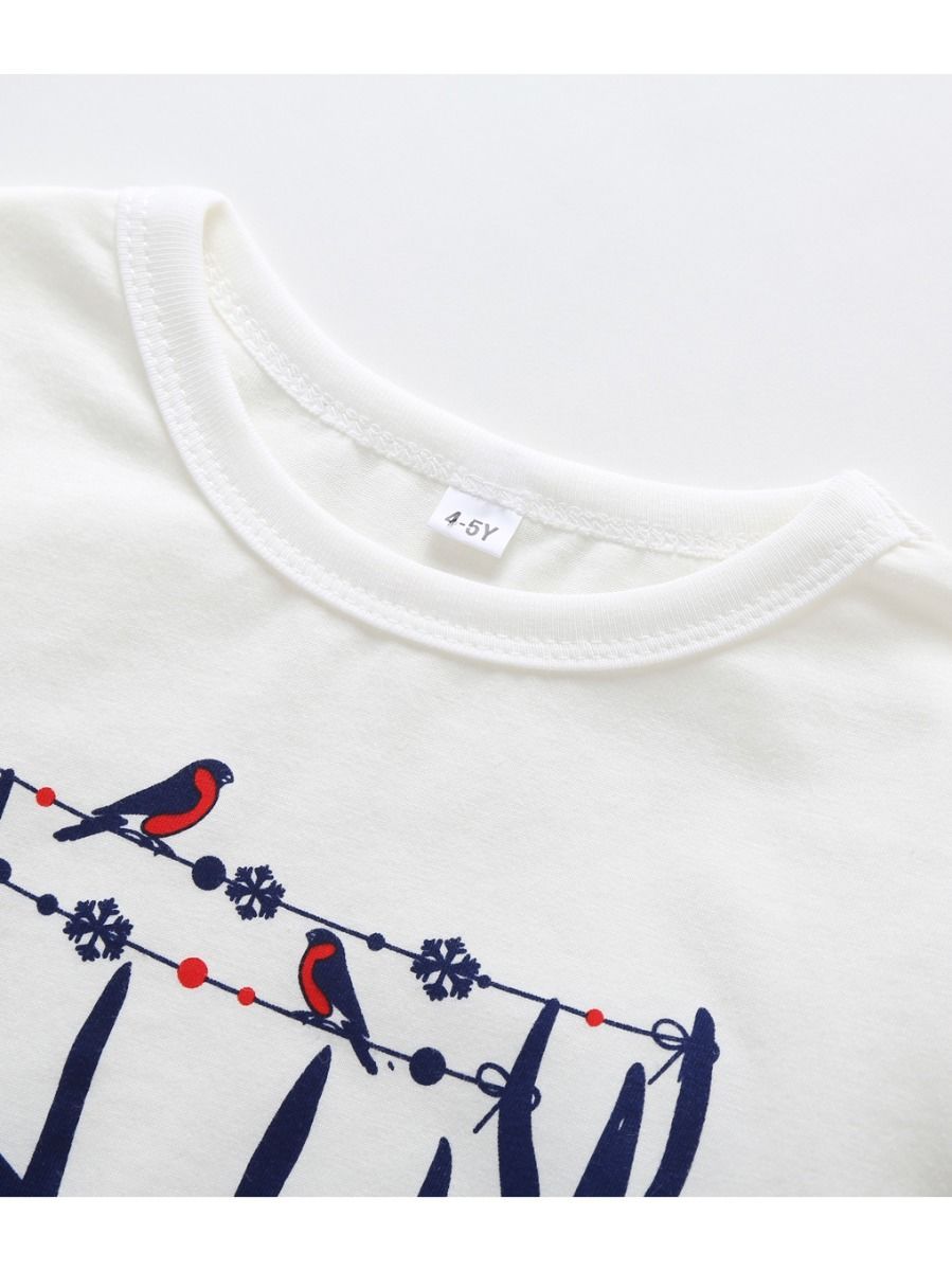 2-Piece Family Matching Reindeer Loungewear Outfit - dianjiang-