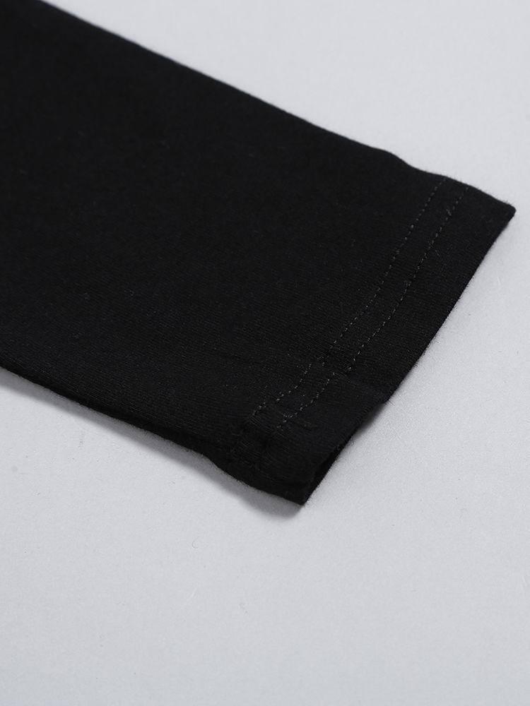 2-Piece Halloween Pumpkin Black T-shirt +Stripe Trousers - dianjiang-