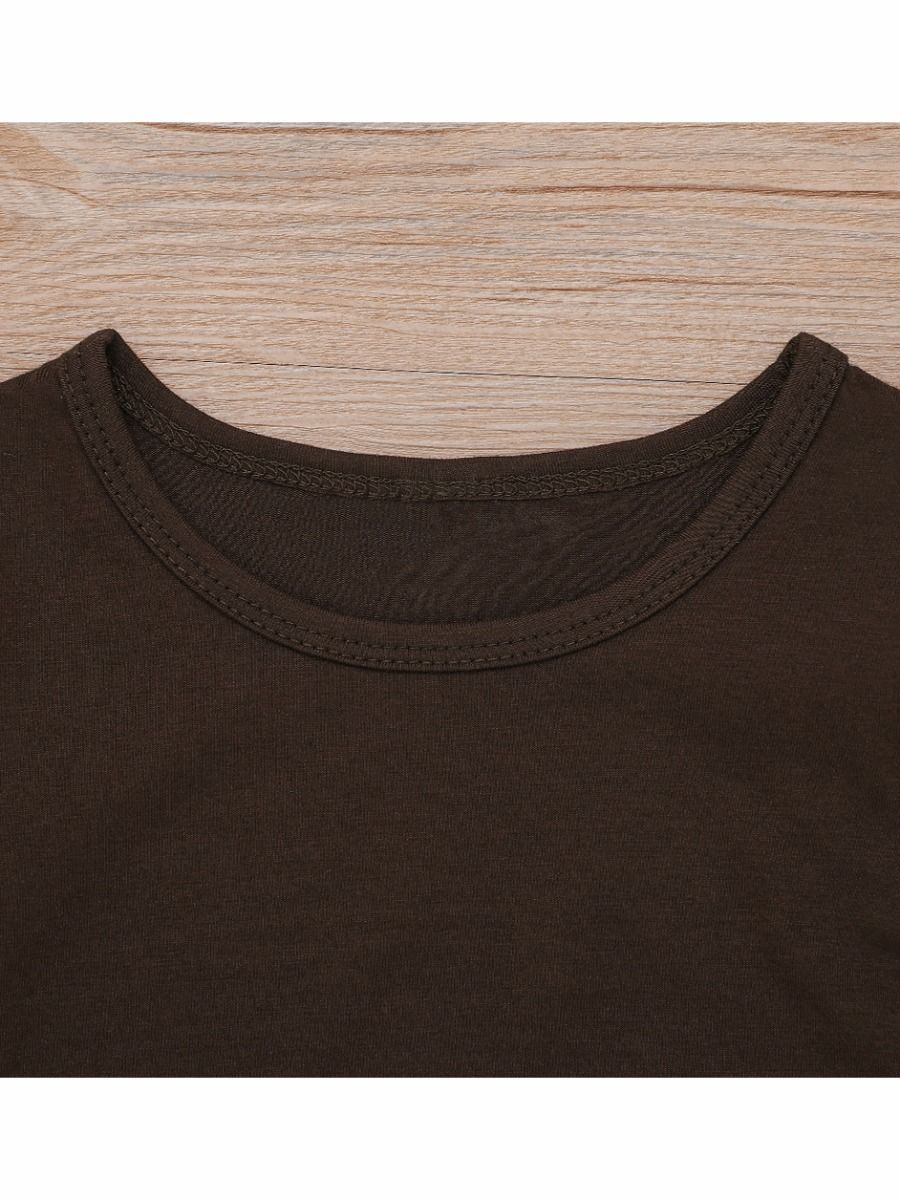 Baby Toddler Girl 2-Piece Thanksgiving Day Ruffled Sleeve Top & Turkey Jumper Skirt Set - dianjiang-