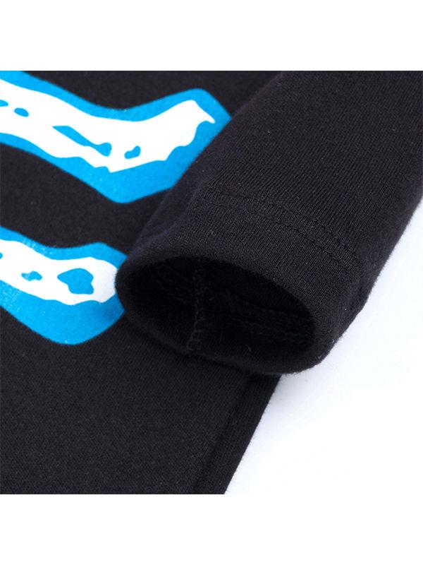 2-piece Halloween Skeleton Dress-like Jumpsuit+Headband Set - dianjiang-