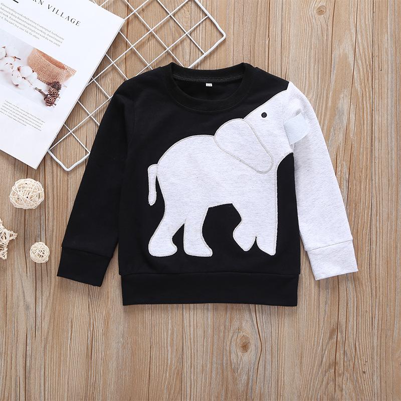 Elephant Style Spring Baby Toddler Boys Jumper T-shirt - dianjiang-