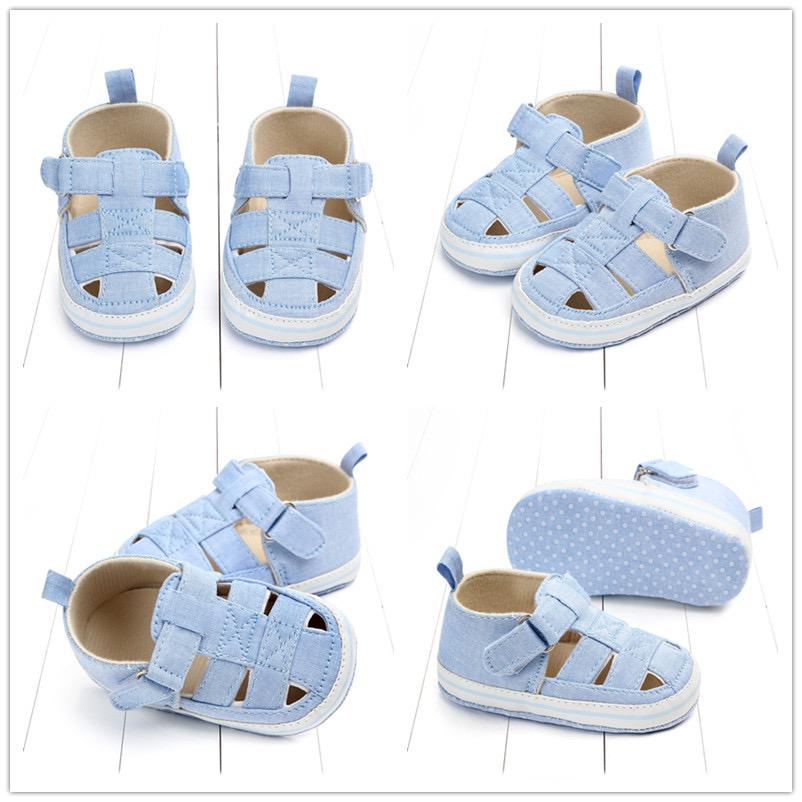 Solid Color Shoes First Start Crib Sandals - dianjiang-