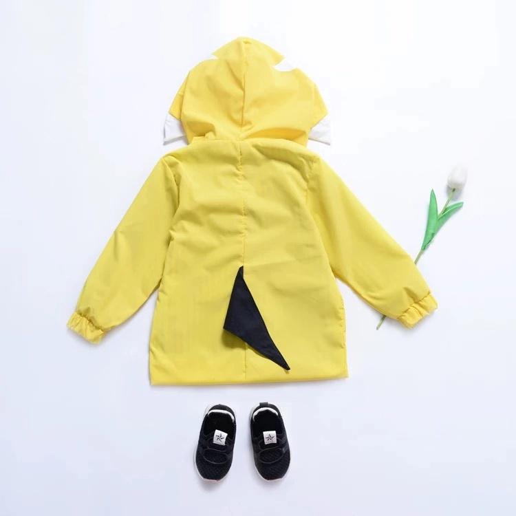 Cute Baby little Kids Cartoon Dinosaur Hooded Jacket - dianjiang-