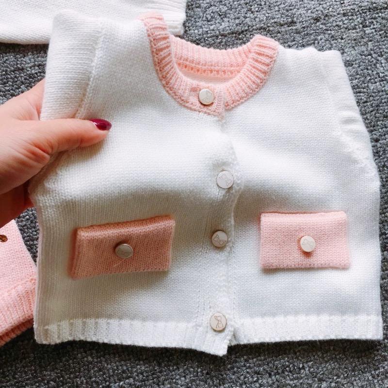 Spanish Style Baby Girl Knitted Cardigan for Spring - dianjiang-