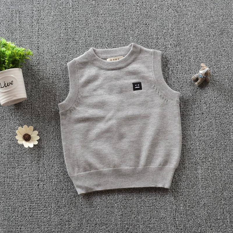 Sleeveless Jersey Pullover Sweater Vest Babies Toddlers Boys Top - dianjiang-