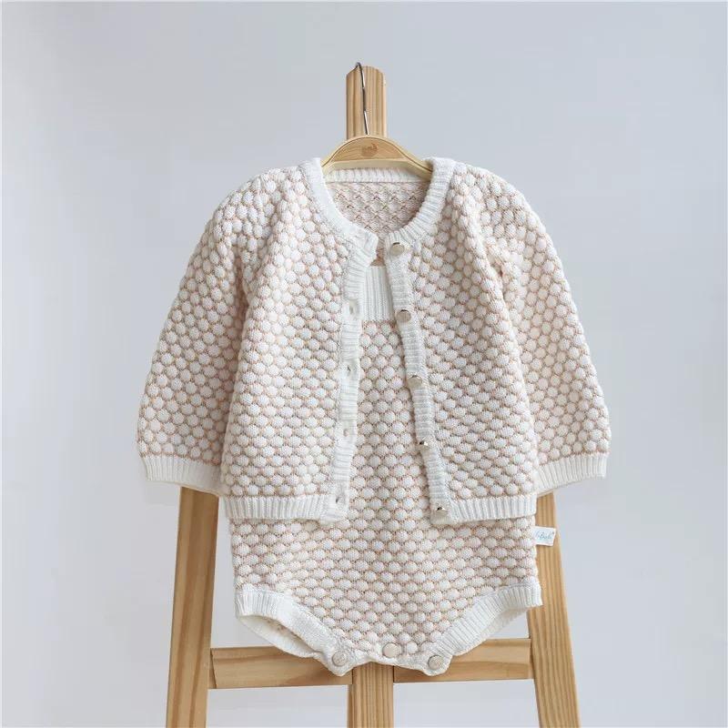 Spanish Style Crochet Dots Outwear Suspender Top Knitwear - dianjiang-