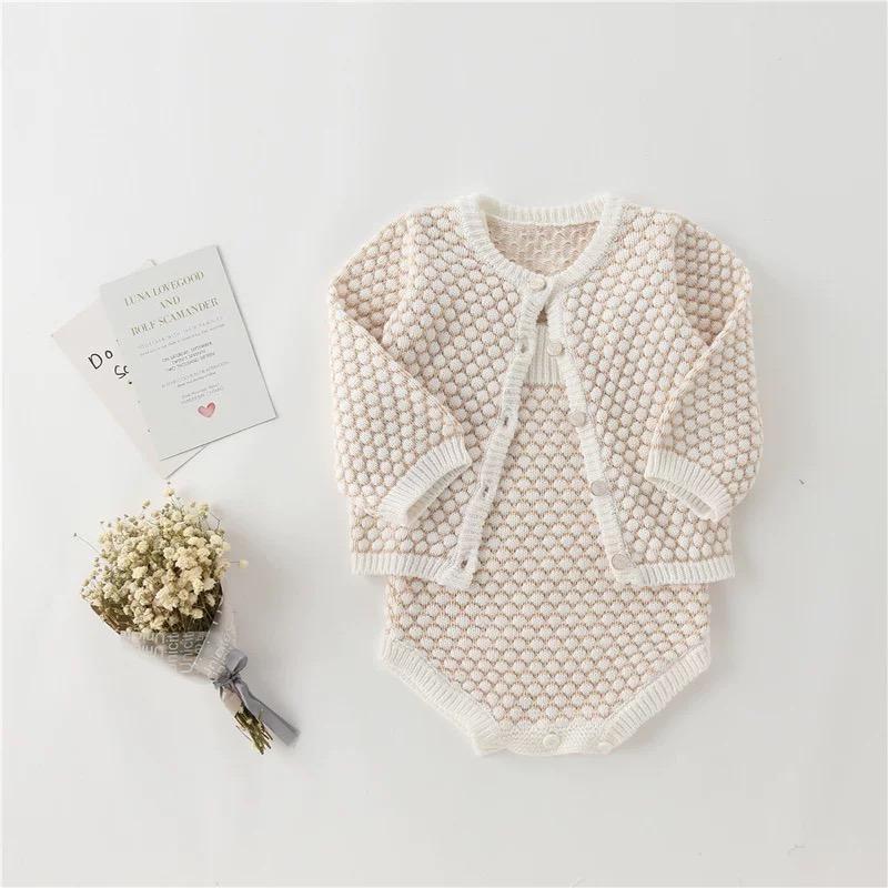 Spanish Style Crochet Dots Outwear Suspender Top Knitwear - dianjiang-