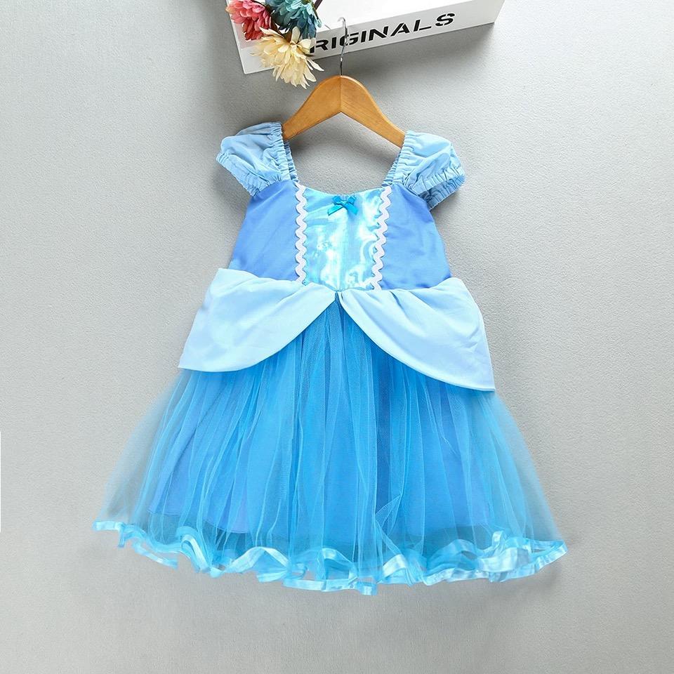 Sleeveless Strapped Splicing Custome Party Wear Princess Dress - dianjiang-